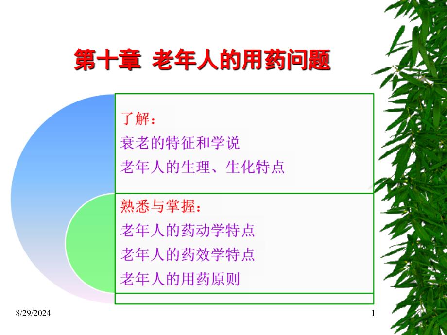 第10章老年人的用药问题_第1页