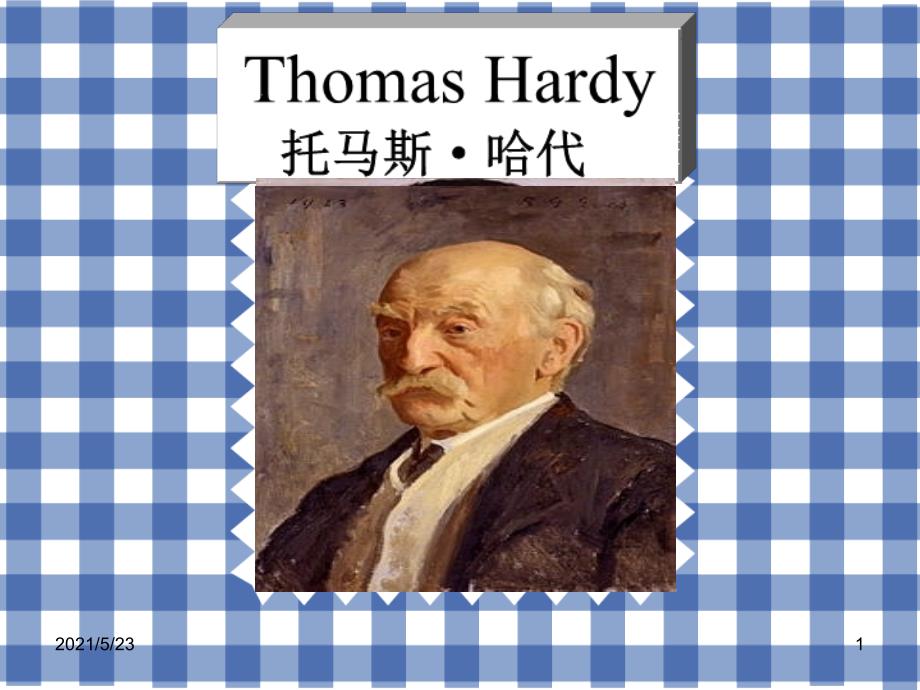 英文Thomas-Hardy-ppt_第1页