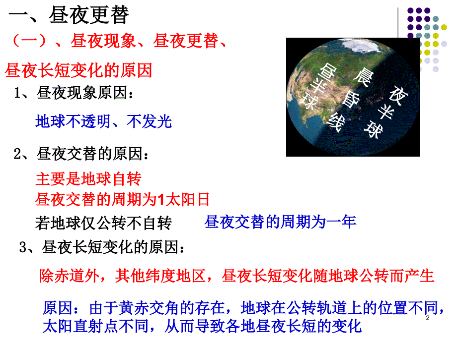 人教版高中地理必修1第一章：1.3地球自转的地理意义共36张PPT_第2页