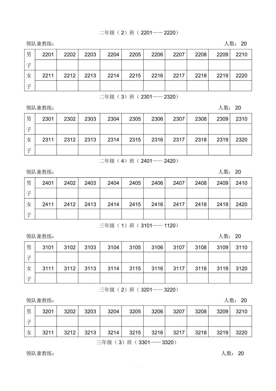 运动会秩序册模板_第5页