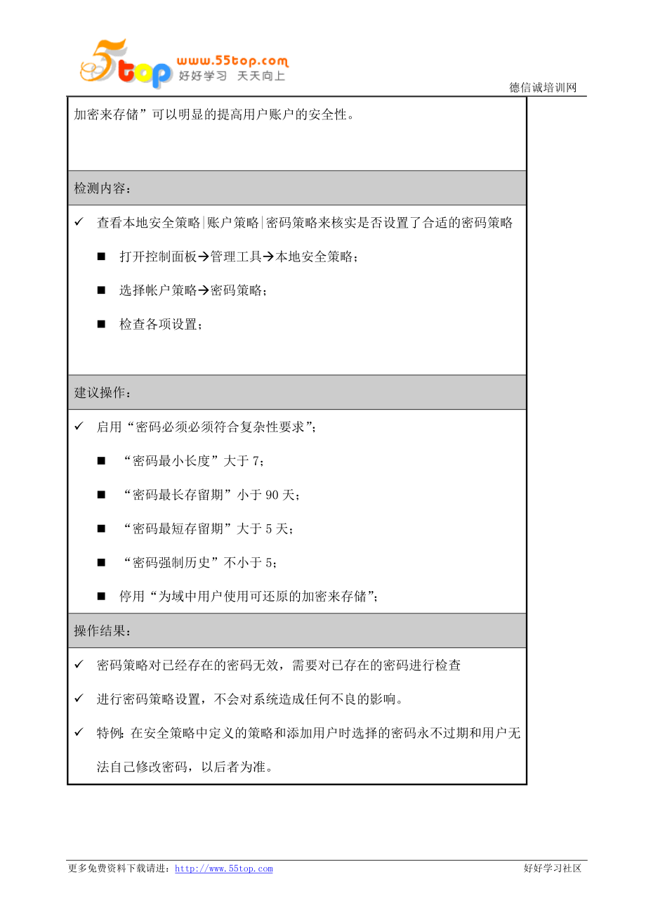 Windows主机安全配置手册_第3页