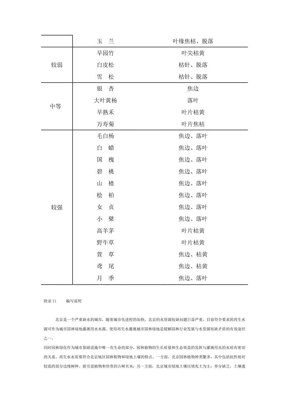 北京城市园林绿地使用再生水灌溉指导书_第5页