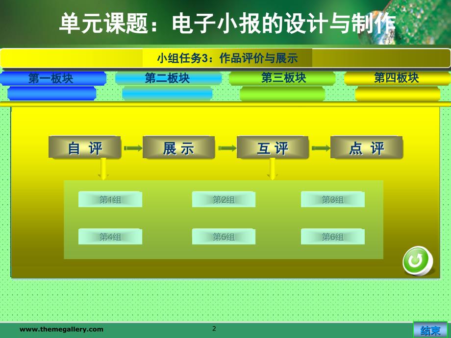 电子小报的设计与制作课堂PPT_第2页