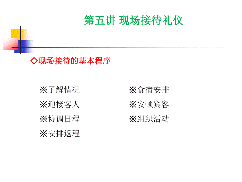 现场接待礼仪课件_第3页