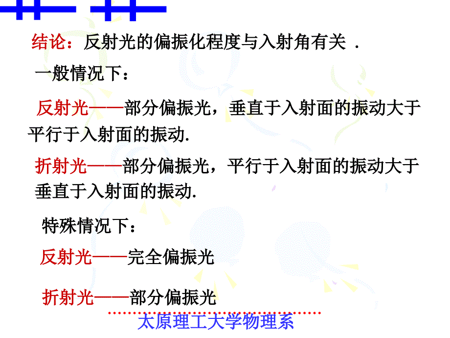 大学物理&#167;14-12反射和折射时光的偏振.ppt_第2页