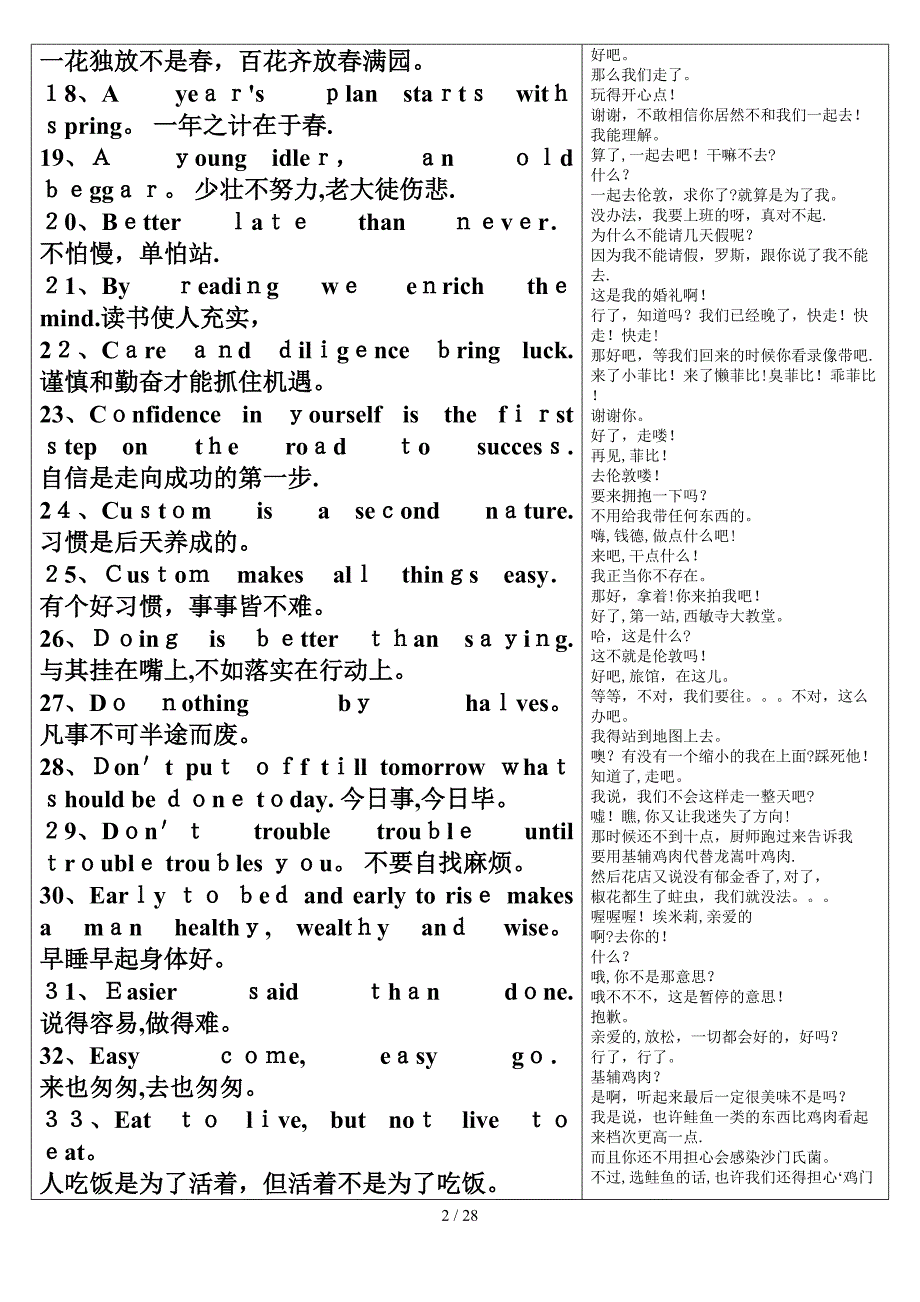 《老友记》中英文剧本第四季第二十三——二十四集(第四季完)_第2页