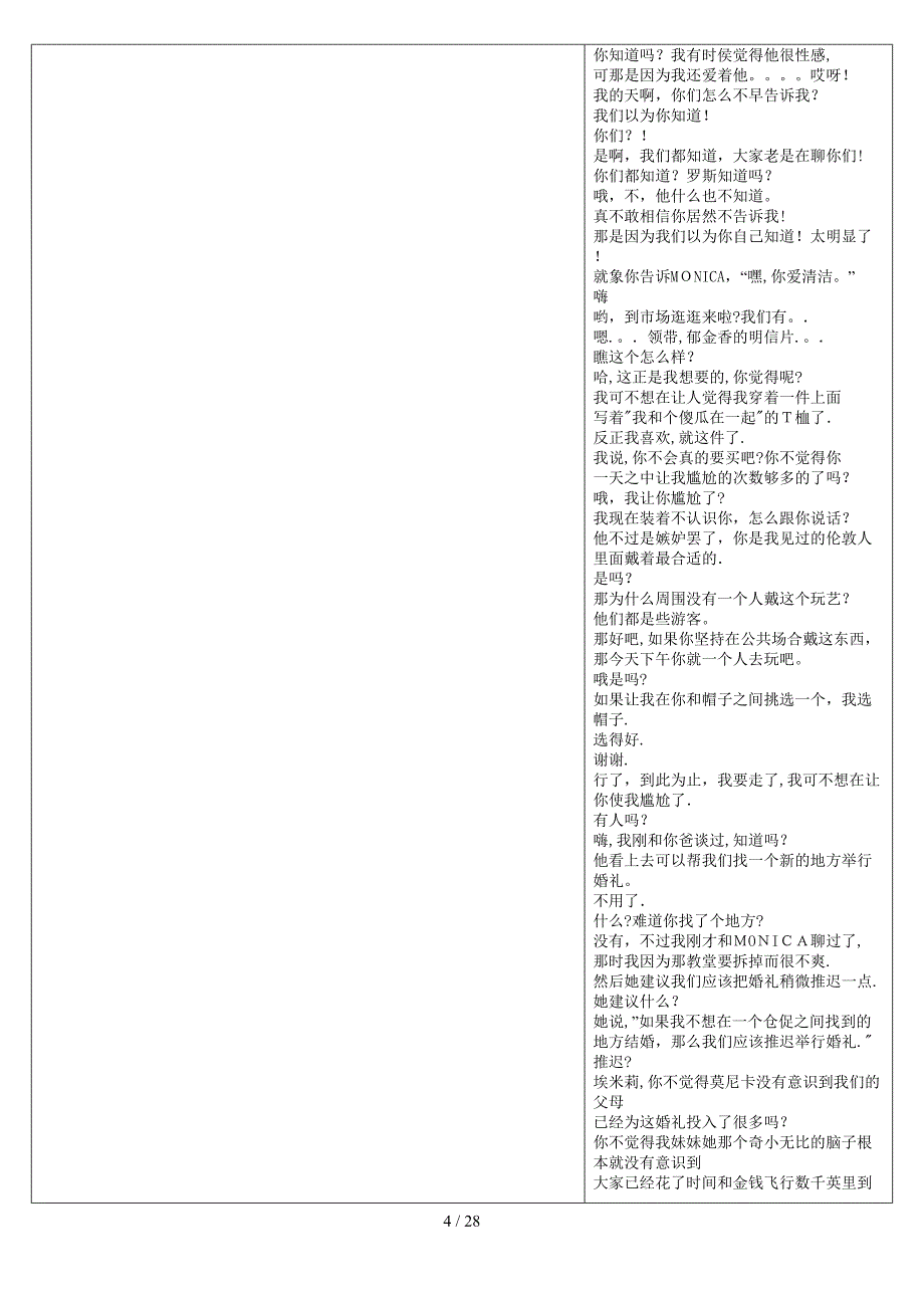 《老友记》中英文剧本第四季第二十三——二十四集(第四季完)_第4页