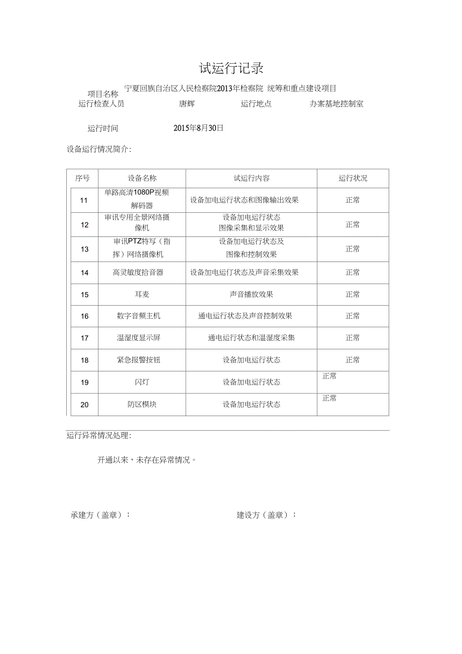 (完整版)项目系统试运行报告(20210206001310)_第4页