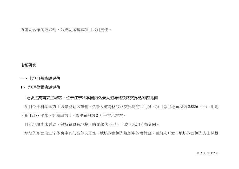 南京江宁大学城商业全程策划报告-优派克斯-106DOC_第5页