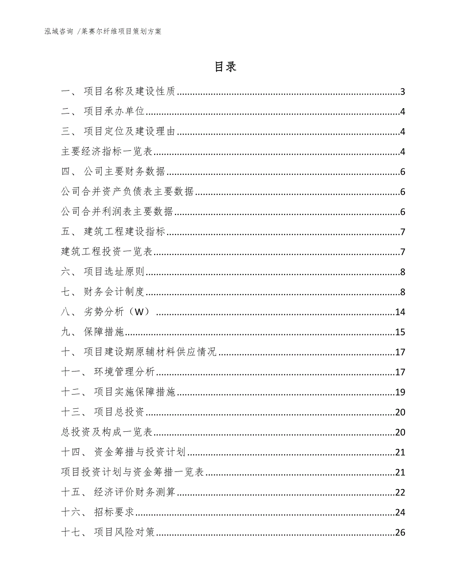 莱赛尔纤维项目策划方案_第2页