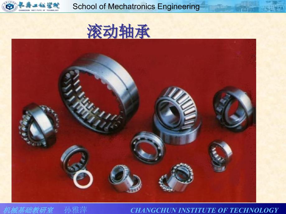 机械设计基础滚动轴承_第1页