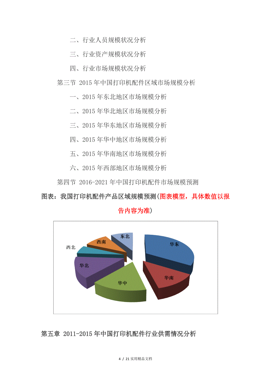 2016-2021年打印机配件行业深度调查及发展前景研究报告_第4页