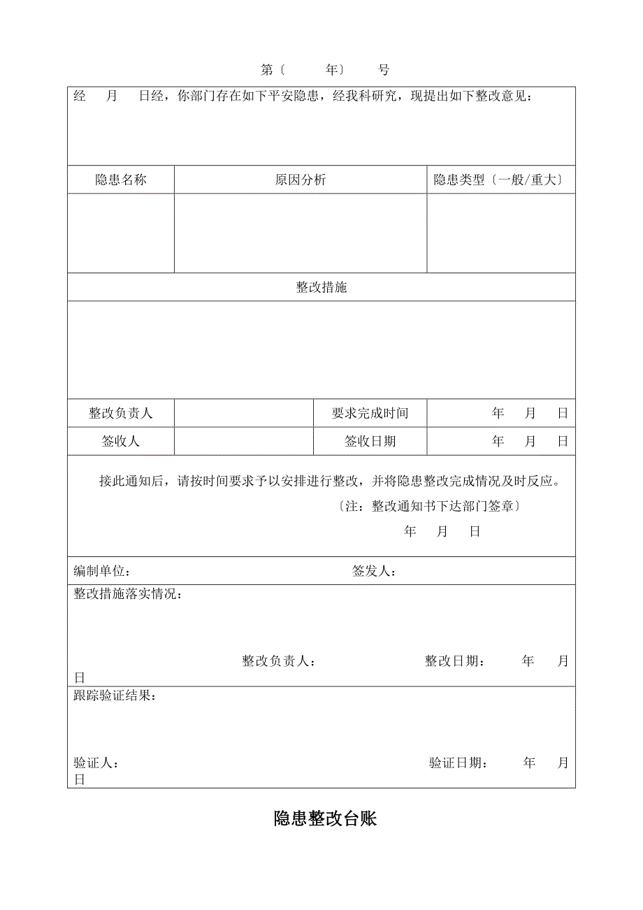 重大隐患档案表_第2页