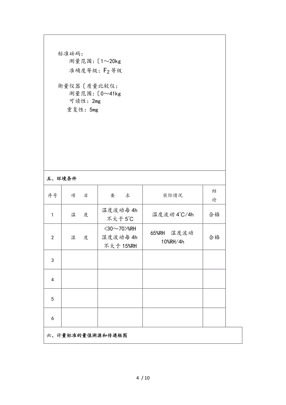 F2等级公斤组砝码标准装置技术报告_第4页