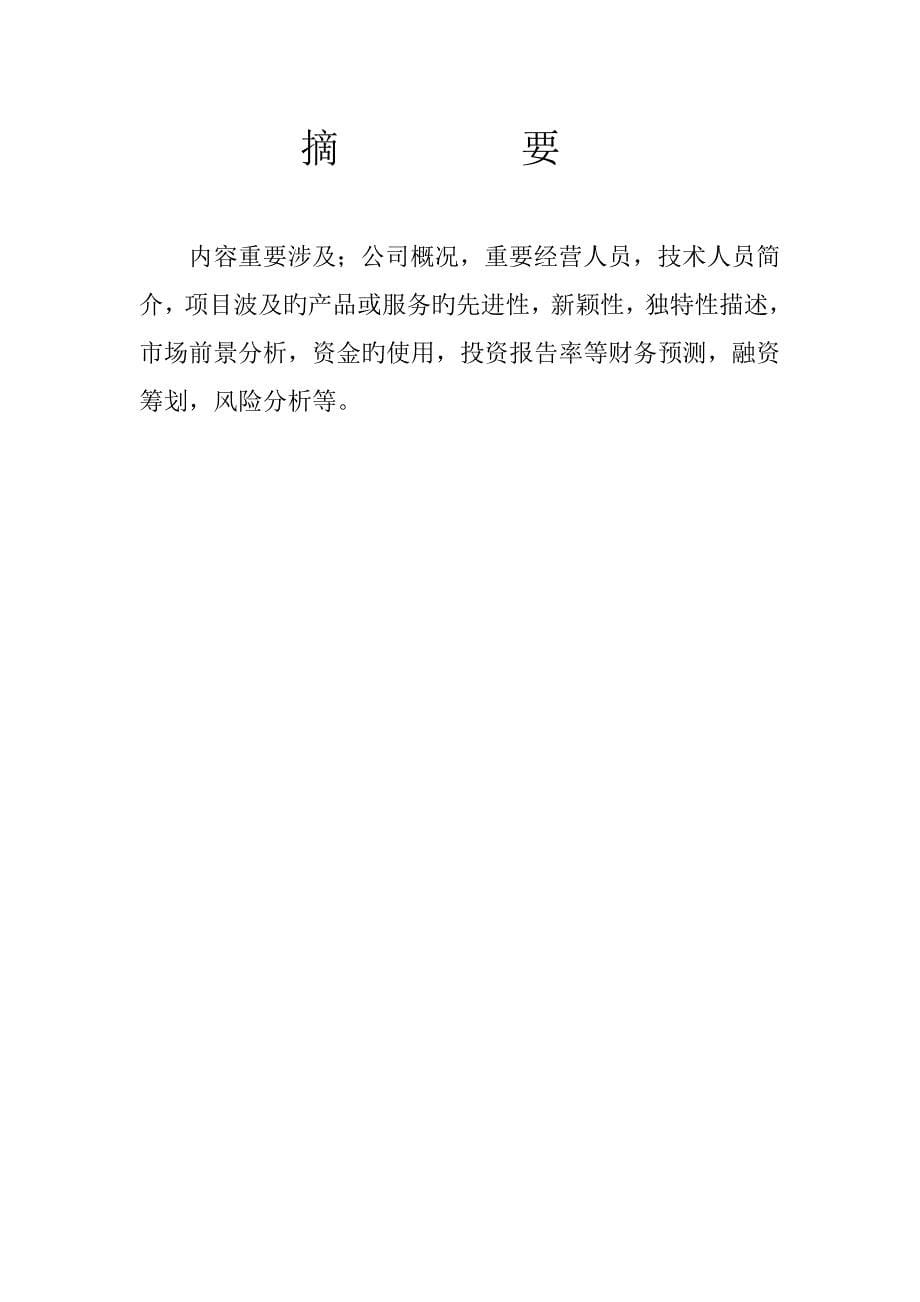 上海戈壁信息科技有限公司商业计划书_第5页