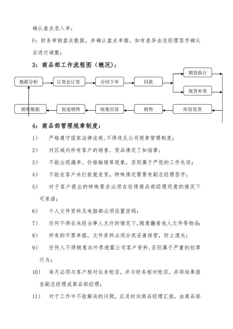 商品部工作流程与管理制度_第5页