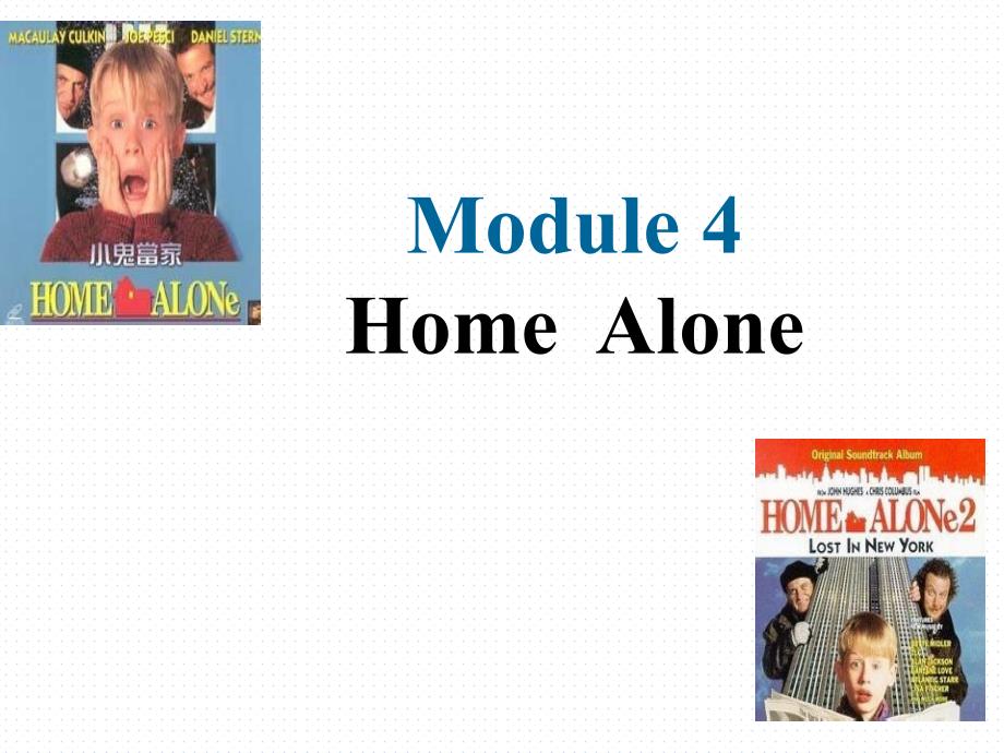 外研版九年级英语上册Module4HomeAlone_第1页