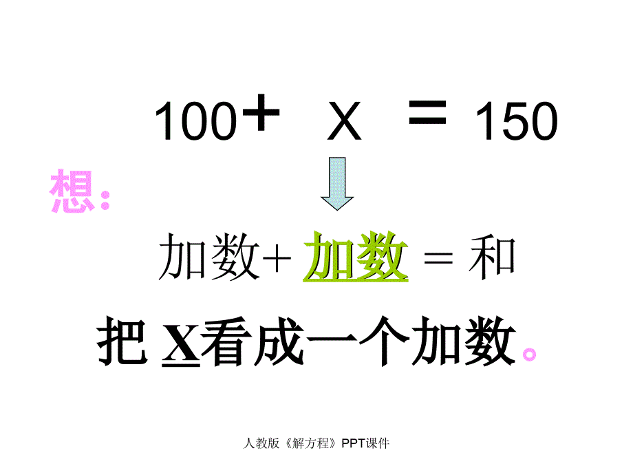 人教版解方程PPT课件经典实用_第4页