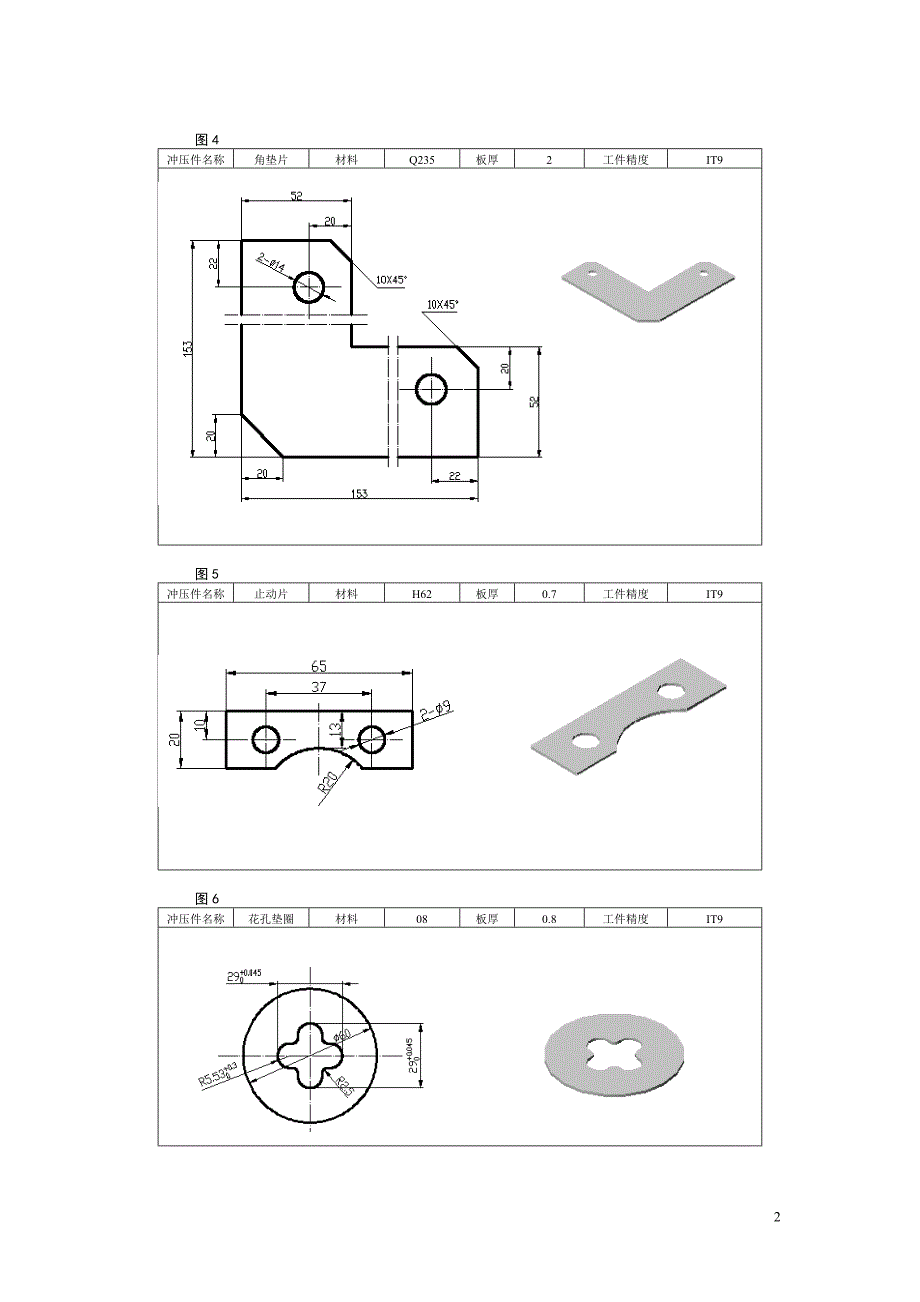 冲压模毕业设阳计课题汇编_第2页