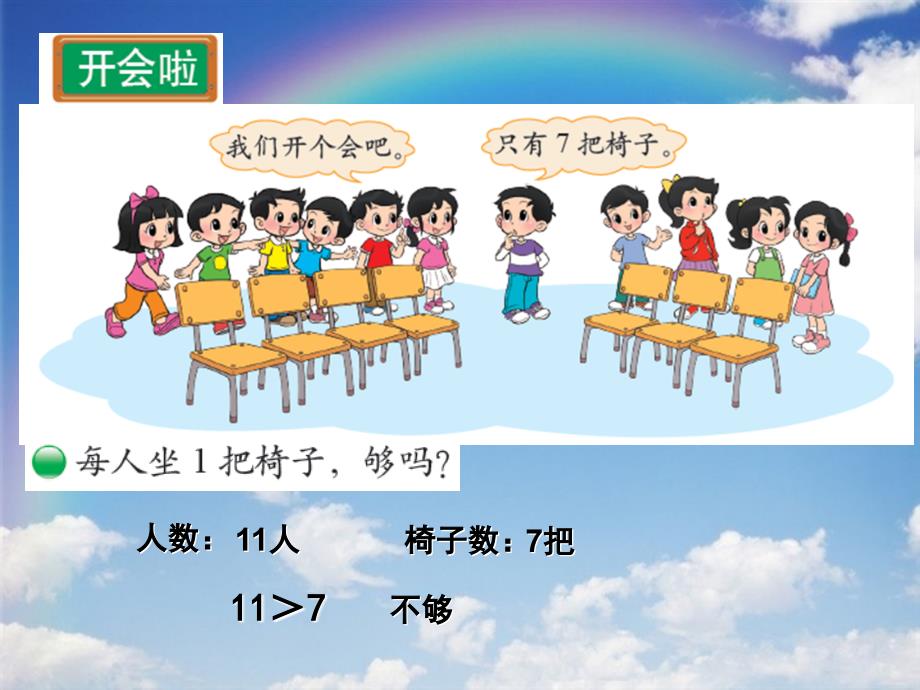 北师大小学数学一下1.4开会啦PPT课件_第2页