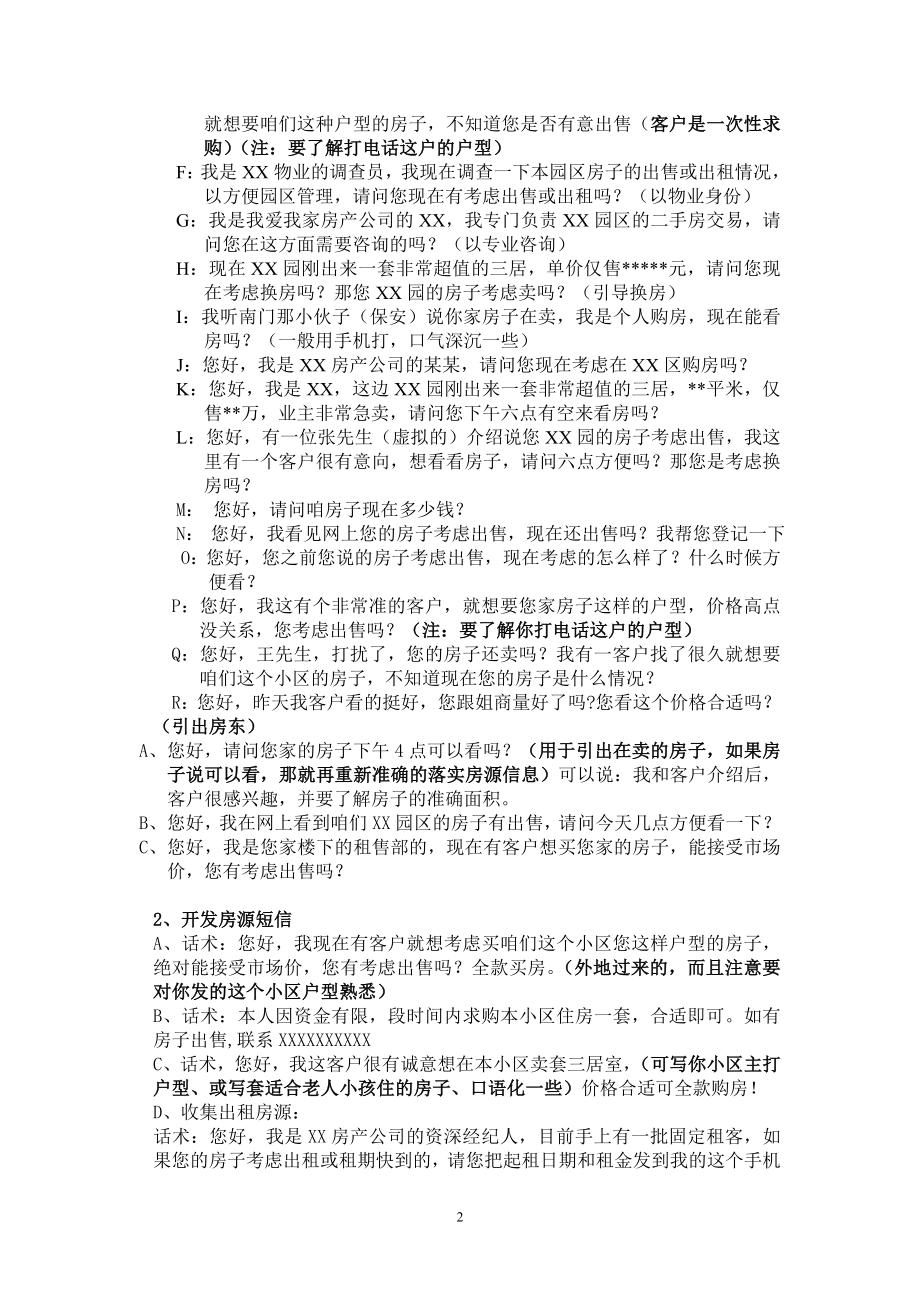 房产经纪人实战培训教材（DOC 88页）_第2页