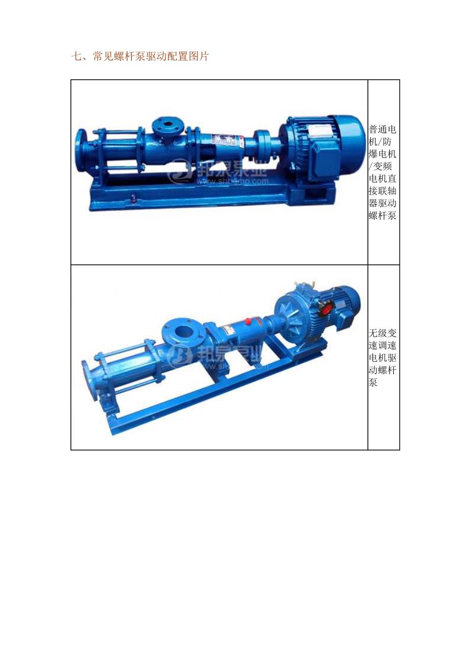 G系列螺杆泵概述和结构图及工作原理特性_第4页