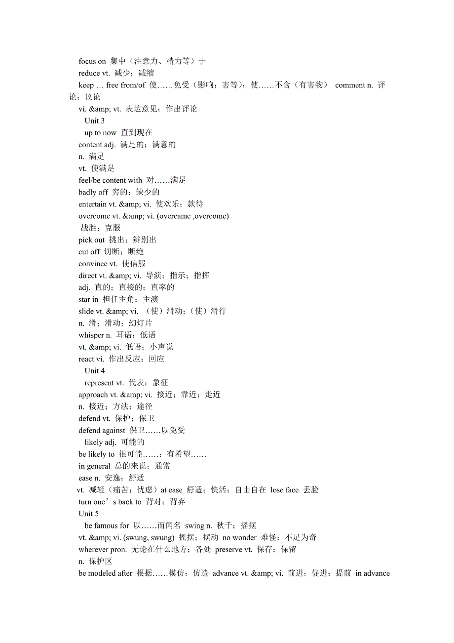 人教版英语必修4单词表_第2页