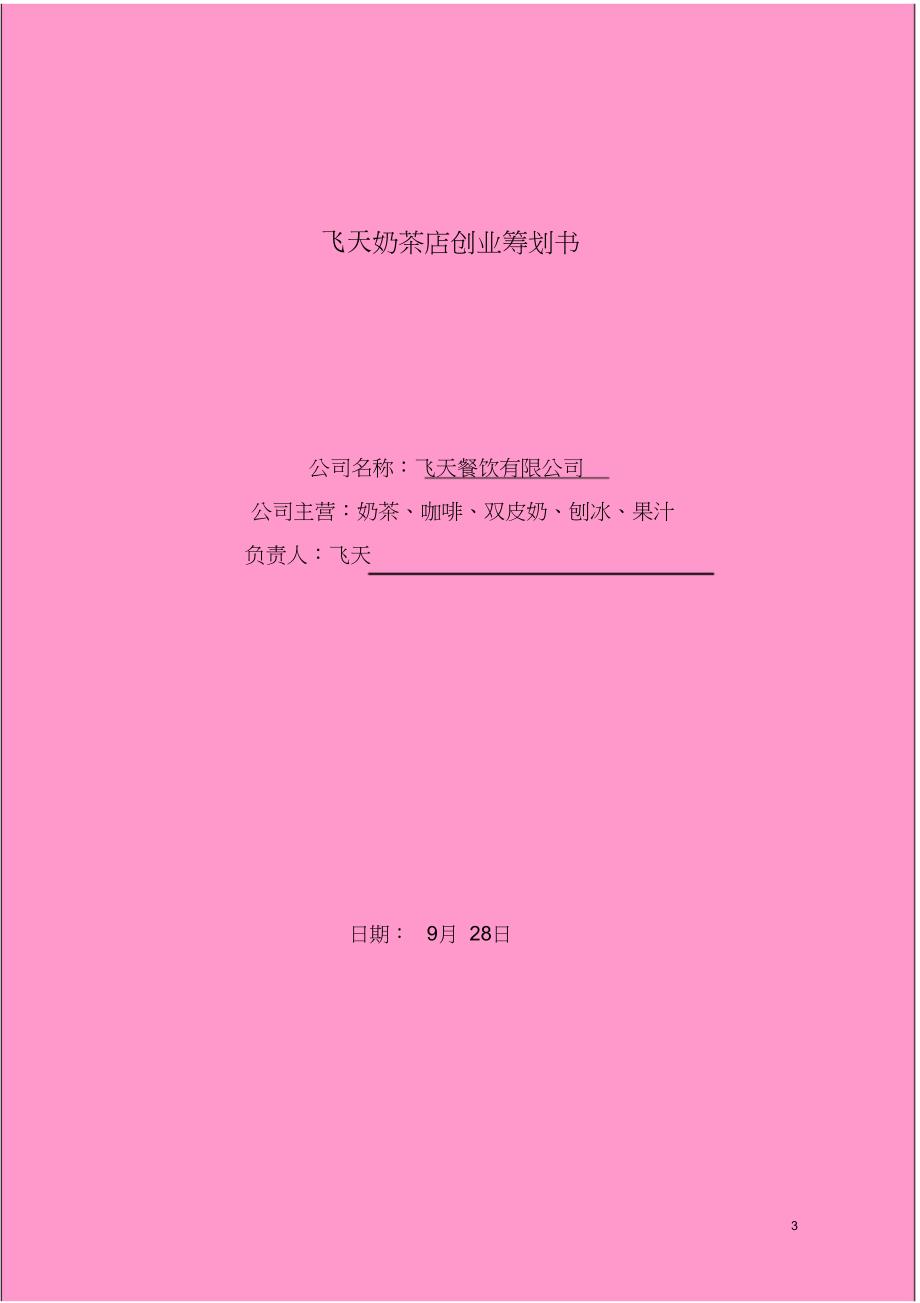 计算机应用基础Word制作创业计划书.doc_第3页