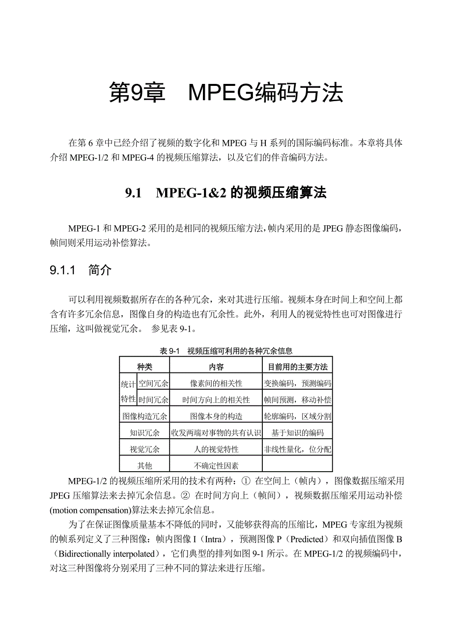 MPEG编码方法_第1页