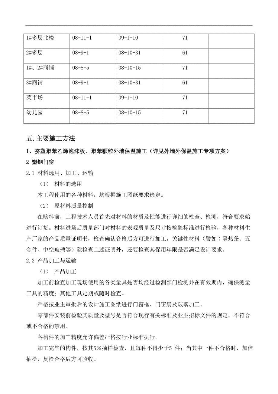 上海某住宅项目建筑节能施工方案.doc_第5页