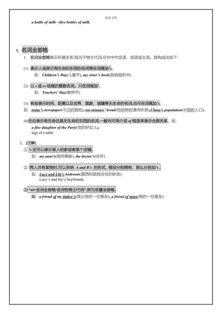 最新初中英语语法讲义精编版_第5页