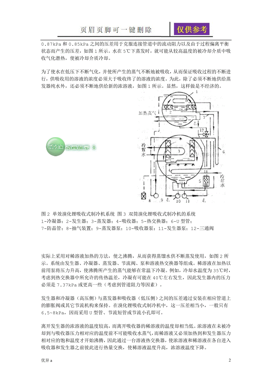 溴化锂吸收式制冷机的工作原理最详细的讲解【稻谷书苑】_第2页