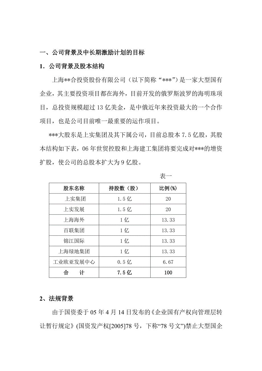 0604海外联合中长期激励计划的操作方案(正式).doc_第3页