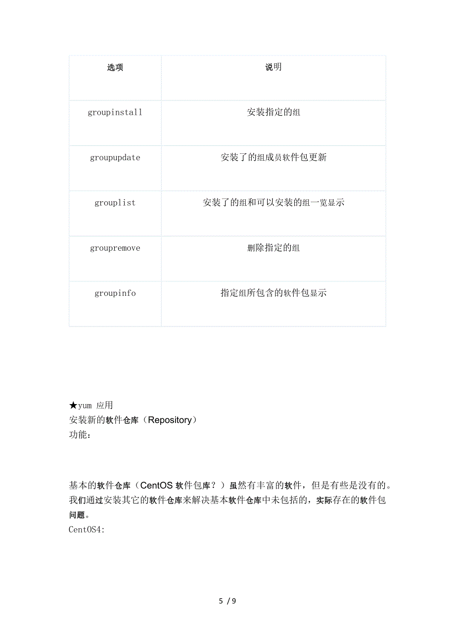CentOS下的软件包管理-yum篇_第5页