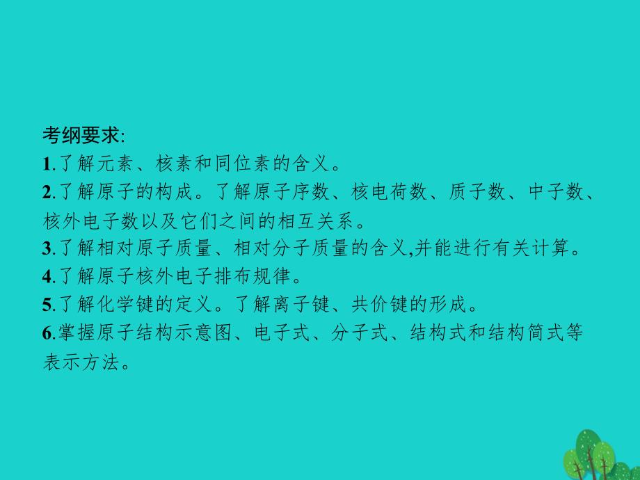 2018高考化学大一轮复习 第五单元 物质结构 元素周期律 5.1 原子结构 化学键课件 新人教版_第2页