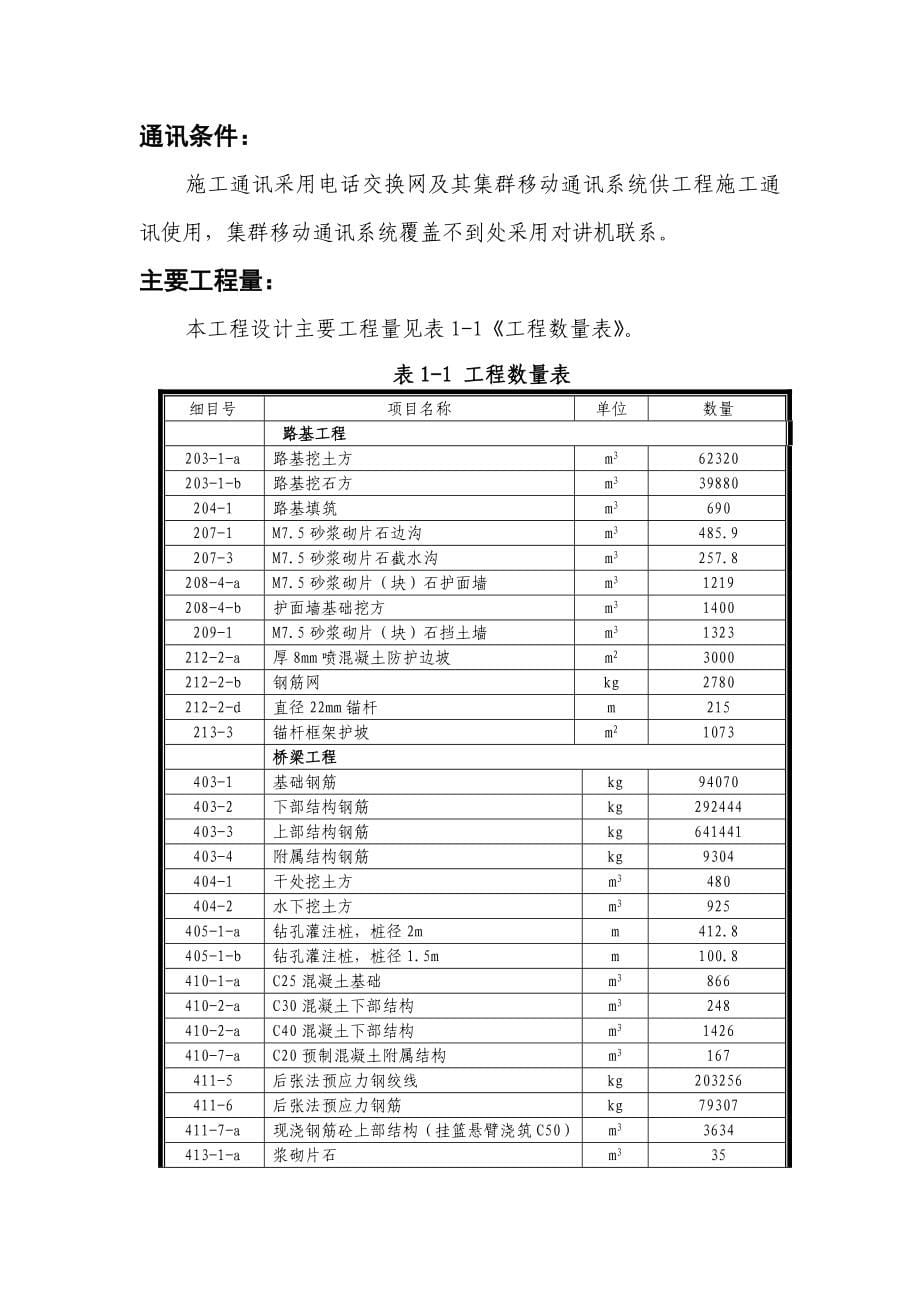 表1 永保桥到施工组织设计(改)_第5页