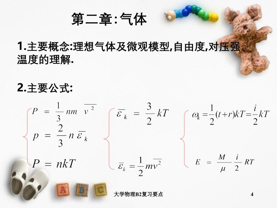 大学物理B2复习要点_第4页