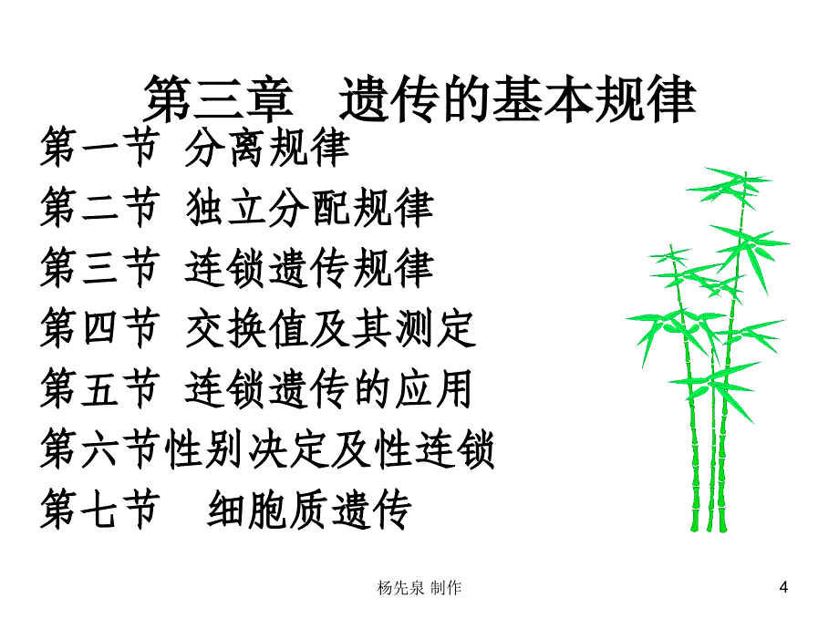 遗传学第三章 遗传的基本规律s课件.ppt_第4页