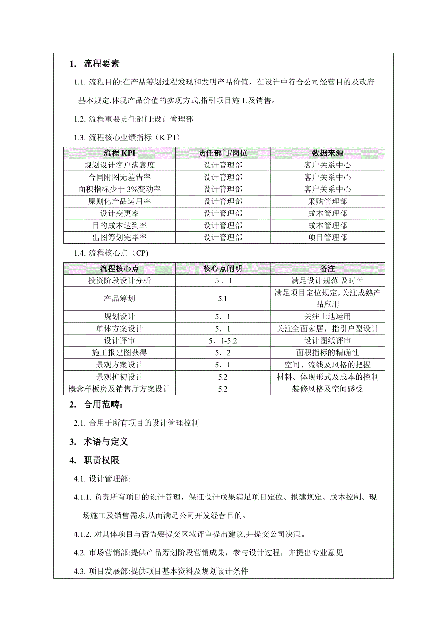 管理咨询资料房地产公司设计管理程序_第2页