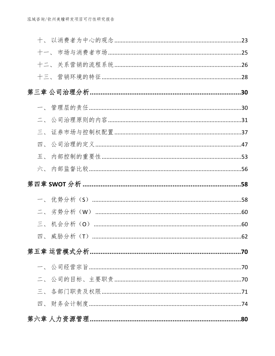 钦州美瞳研发项目可行性研究报告（模板参考）_第4页