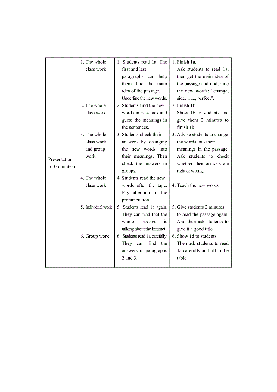 仁爱版八年级英语上册：Unit 4 Our world Topic 3 Section C 教案【精校版】_第4页