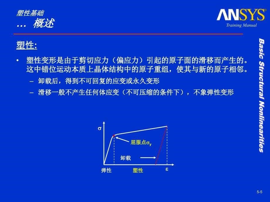 ANSYS塑性#高级教育_第5页