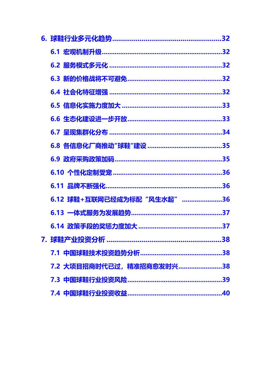 2020年球鞋行业现状及投资前景预测报告_第4页