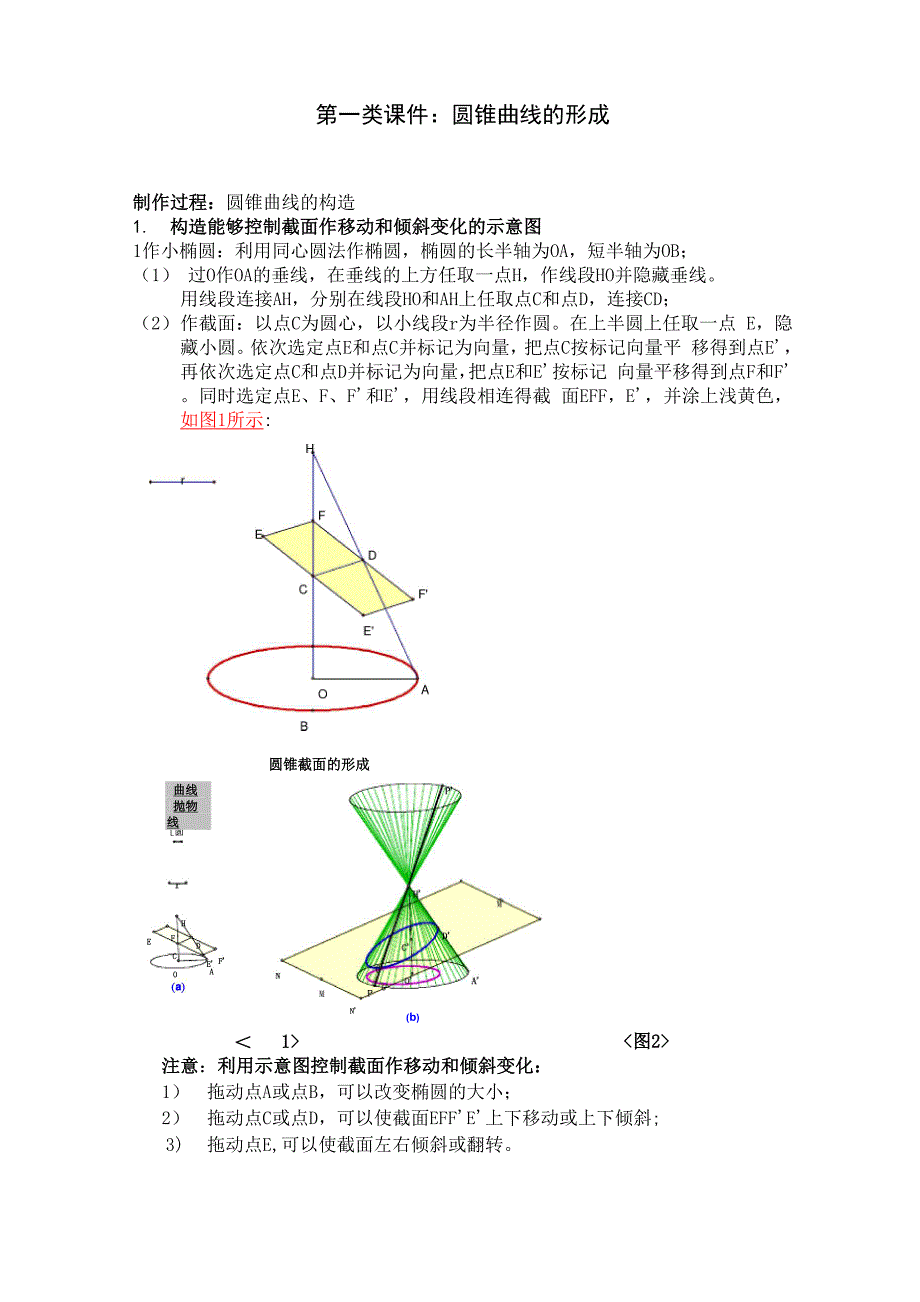 圆锥曲线的截面_第1页