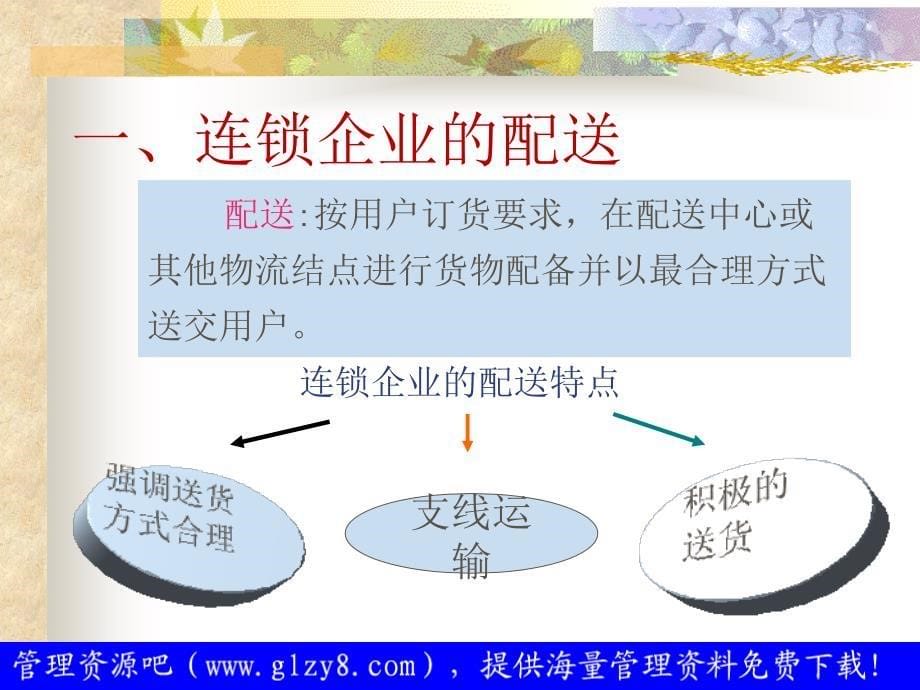 连锁企业的物流配送 连锁企业采购系统的主要特点_第5页