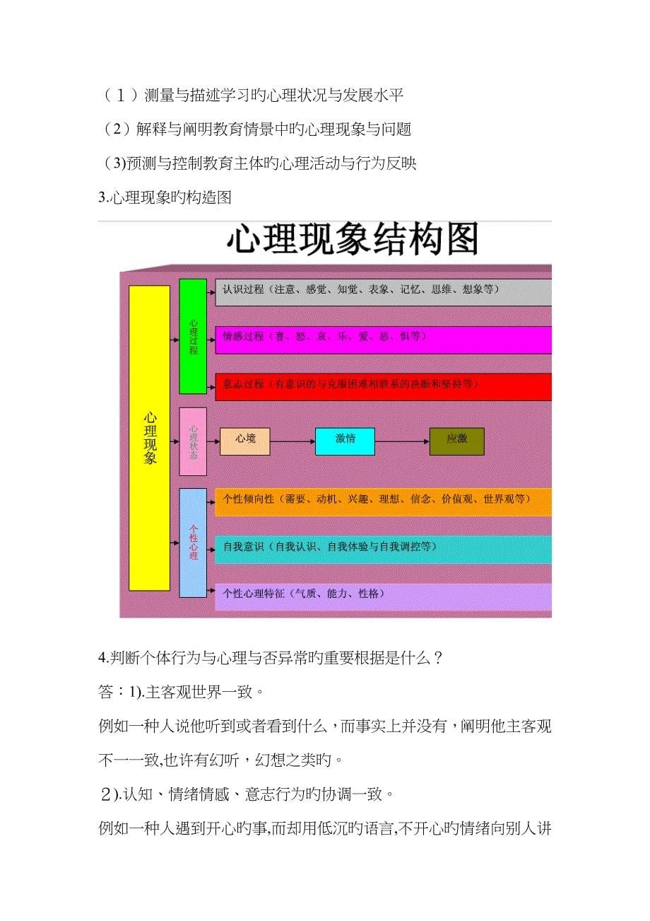 心理学考题+答案_第5页