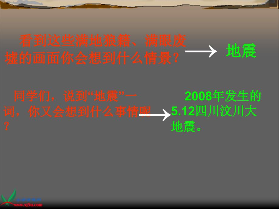 地震中的父与子课件语文S版四年级下册第五单元_第3页