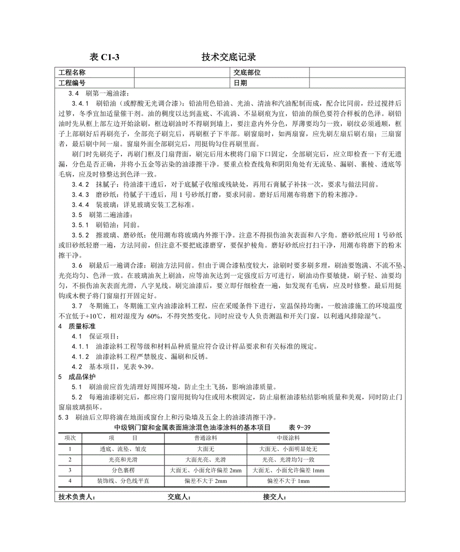 032金属表面施涂混色油漆涂料施工工艺.doc_第2页