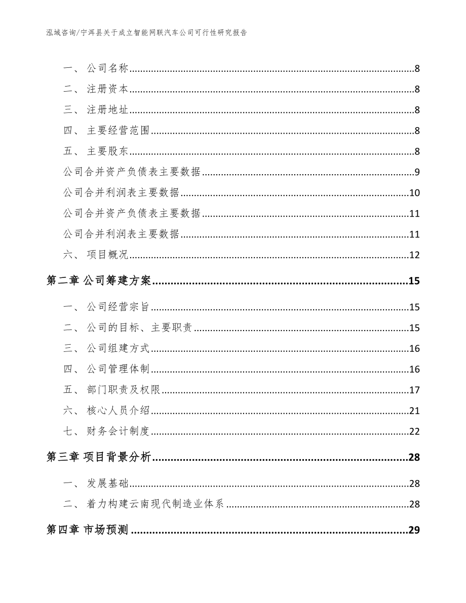 宁洱县关于成立智能网联汽车公司可行性研究报告_第3页