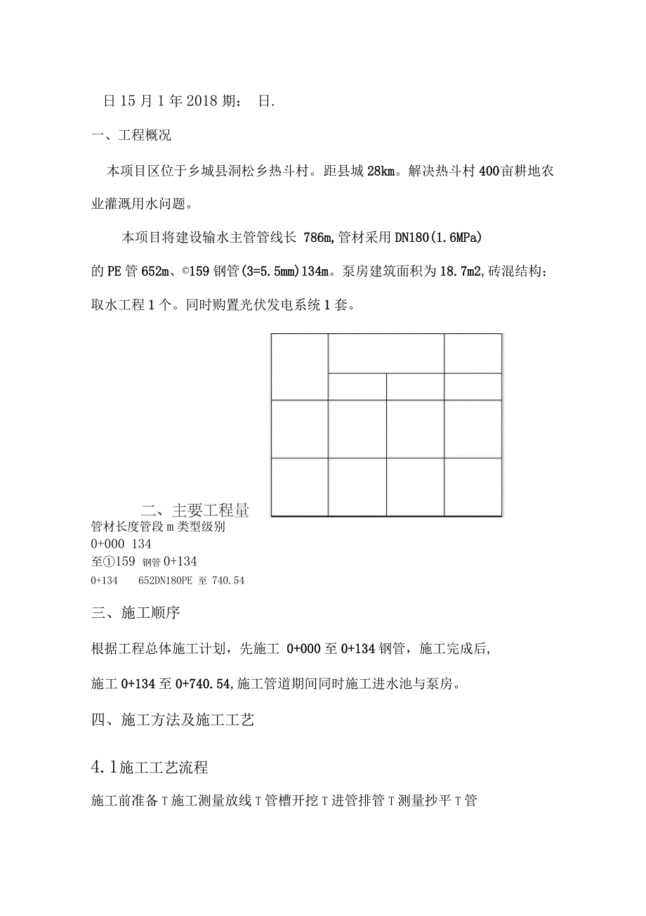 管道输水工程施工方案_第2页